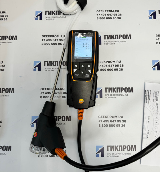 Testo 310 (0563 3100, 3110, 3104, 3105) газоанализатор в комплекте с несъемным зондом отбора пробы 