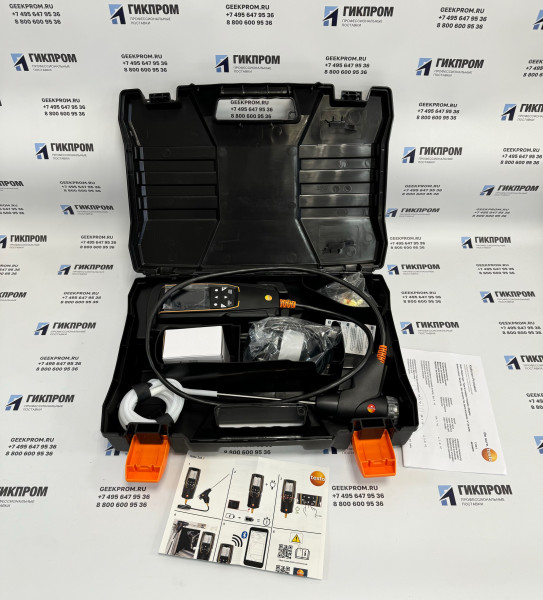 Testo 310 (0563 3100, 3110, 3104, 3105) газоанализатор в комплекте с несъемным зондом отбора пробы 