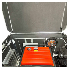 Тихий зимний кожух для генератора RGK 1600 (RAL 7035)